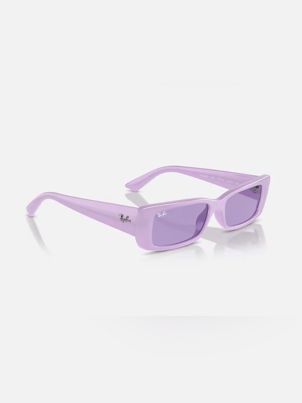 Ray-Ban Teru Bio-Based Lavender Rectangular Sunglasses tik tok viral
